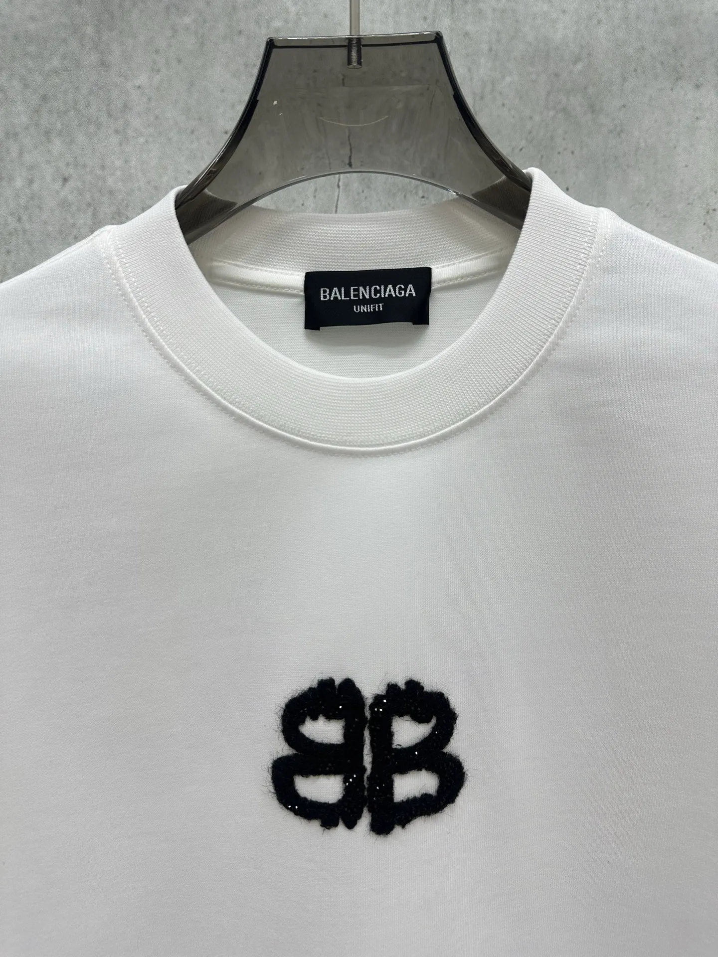 120💰 Balenciaga 2026ss 380g Versatile Same Style -Size：S M L XL -Color：Black